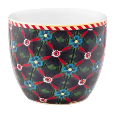 Korting Pip Studio Clover Eierdop Blue Set van 6