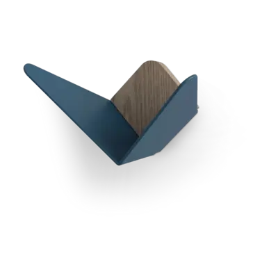 Koop Vandaag Umage Butterflies Mini wandhaak petrol blue